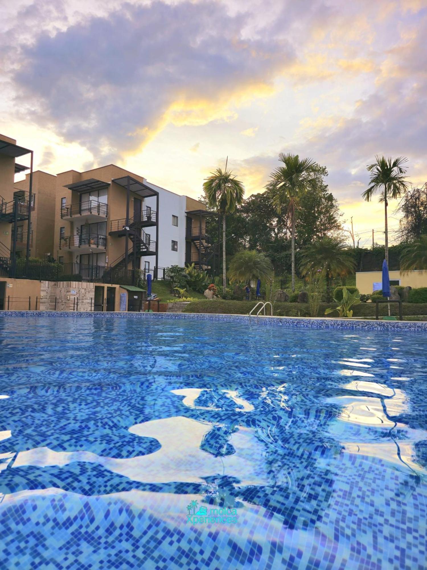 Apartamento Privado Vacacional A 5M Del Aeropuerto, 20 Minutos Del Parque Del Cafe Y Centro De Armenia Con 4 Piscinas, 3 Jacuzzi, Sauna By Molca Xperiences 3H Esterno foto
