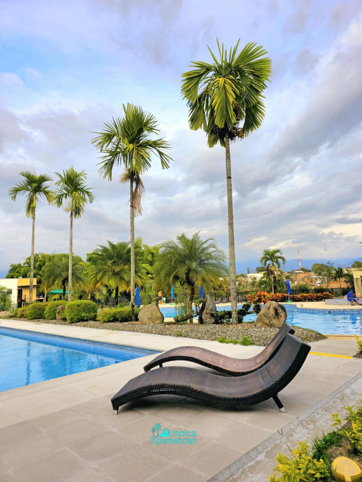 Apartamento Privado Vacacional A 5M Del Aeropuerto, 20 Minutos Del Parque Del Cafe Y Centro De Armenia Con 4 Piscinas, 3 Jacuzzi, Sauna By Molca Xperiences 3H Esterno foto